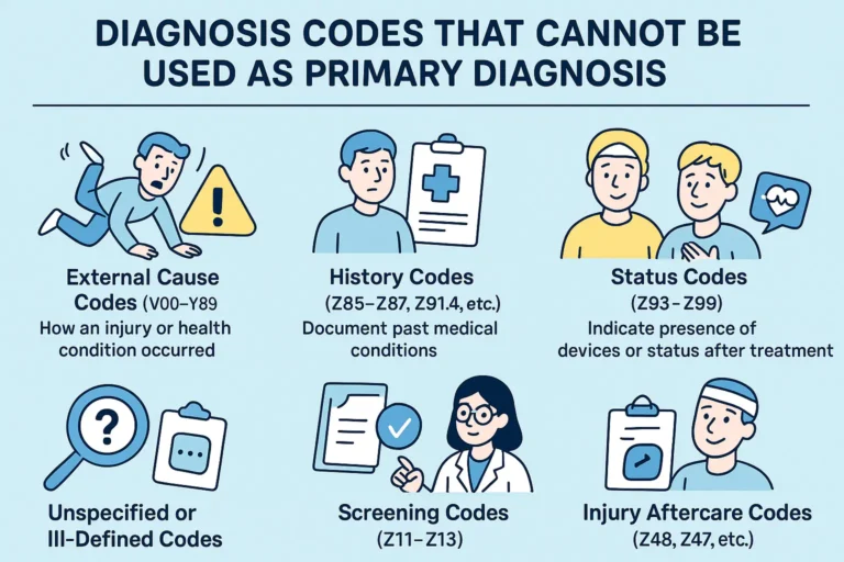 Diagnosis Codes Cannot Be Used