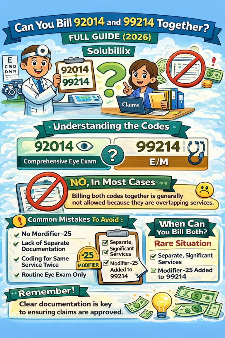 Bill 92014 and 99214