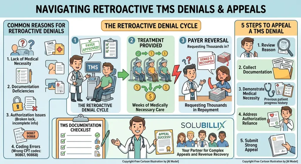 Retroactive TMS